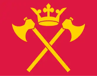 Vlag van Hordaland fylke