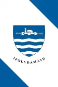 Vlag van Ipolydamásd