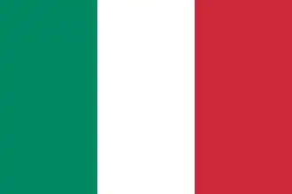 Vlag van Italië (2003-2006)