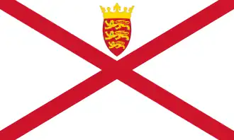 Vlag van Jersey