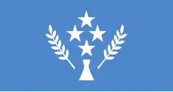 Vlag van de Micronesische deelstaat Kosrae