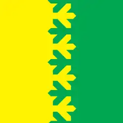 Vlag van de gemeente Laekvere