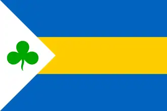 Vlag van de gemeente Leeuwarderadeel