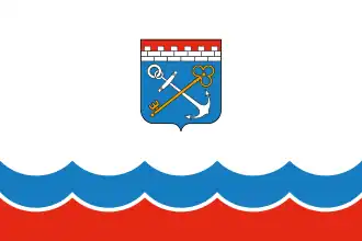 Vlag van Oblast Leningrad