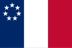 Onofficiële vlag van Louisiana (1861)