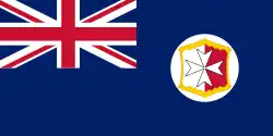 ? Vlag van de Kroonkolonie Malta (1875–1898)