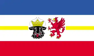 Vlag van Mecklenburg-Voor-Pommeren