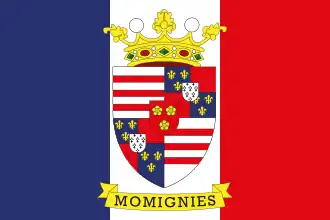 Vlag van Momignies