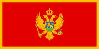 Vlag van Montenegro