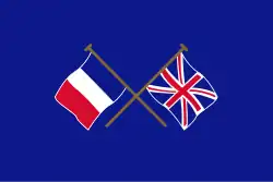 ? Donkerblauwe versie getuigd ten tijde van de 1969 South Pacific Games [3]