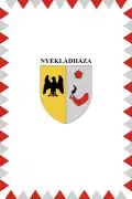 Vlag van Nyékládháza