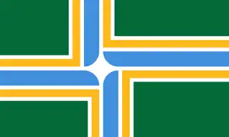 Vlag van Portland
