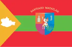 Vlag van Santiago Matatlán