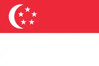 Vlag van Singapore