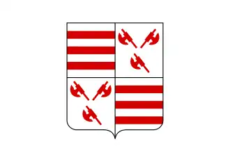 Vlag van Sivry-Rance