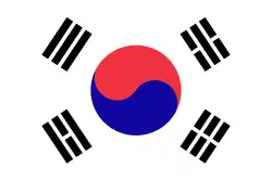 Vlag van Zuid-Korea