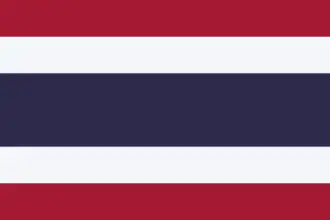 Vlag van Thailand