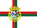 Vlag ter verwelkoming van Portugezen uit Timor in 1946