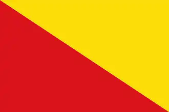 De vlag van Valkenburg