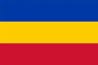 Vlag van de gemeente Valkenburg aan de Geul