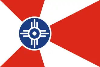Vlag van Wichita, Kansas