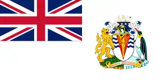 Vlag van Brits Antarctisch Territorium