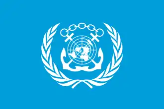 Vlag van de Internationale Maritieme Organisatie