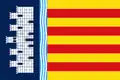 Vlag van het Koninkrijk Majorca (1231 – 1312)