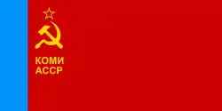 Vlag van de Komi ASSR