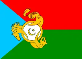 Vlag van de Koemukken