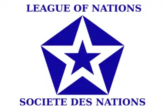 On-officiële Vlag van de Volkerenbond