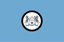 Vlag van de president van Botswana