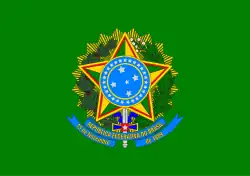 Vlag van de president van Brazilië