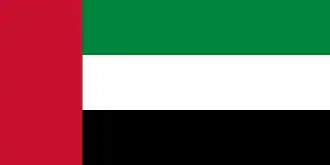 Vlag van Verenigde Arabische Emiraten