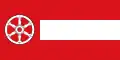 Vlag van Erfurt (Thüringen)