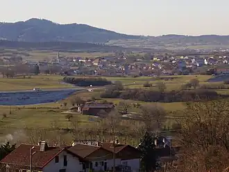 Gezicht op Flangebouche