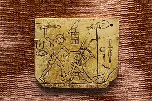 Jaar-label van farao Den British Museum