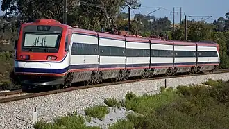 Alfa Pendular 4010 op 19 mei 2009 bij Linha do Sul