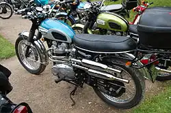 Triumph TR6C Trophy uit 1968