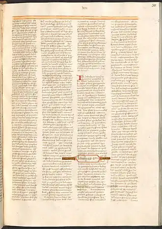 Pagina uit het Florarium temporum