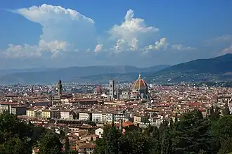 Uitzicht op Florence