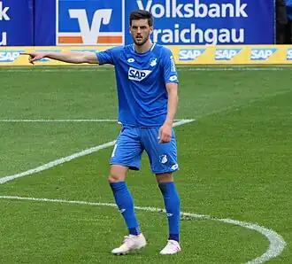 Grillitsch namens 1899 Hoffenheim (2019)