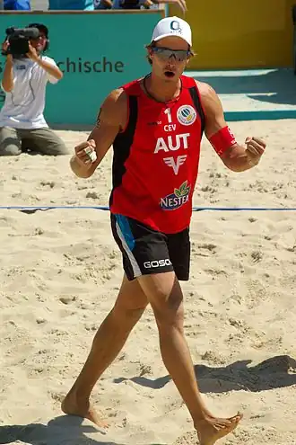 Gosch bij de Austrian Masters in Sankt Pölten (2008)