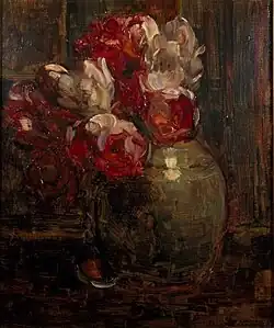 Gemberpot met tulpen, 1913, olieverf op doek, Centraal Museum, Utrecht