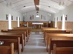 Binnenkant van de Onze-Lieve-Vrouwe-ter-Sneeuwkerk