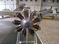 Oberursel UR.I vliegtuigmotor