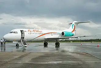 Fokker F70 van Flay All Ways