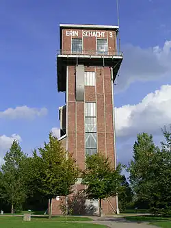 Hammerkopfturm v.m. mijn Erin, Schacht&nbsp;3