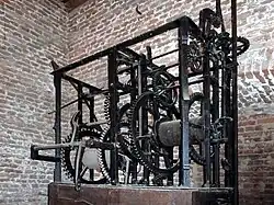 Uurwerk van de torenklok