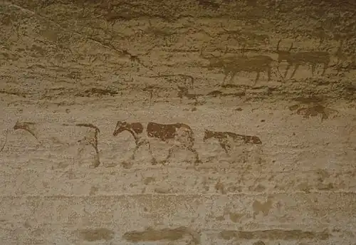 Jabbaren, Tassili n'Ajjer, Algerije